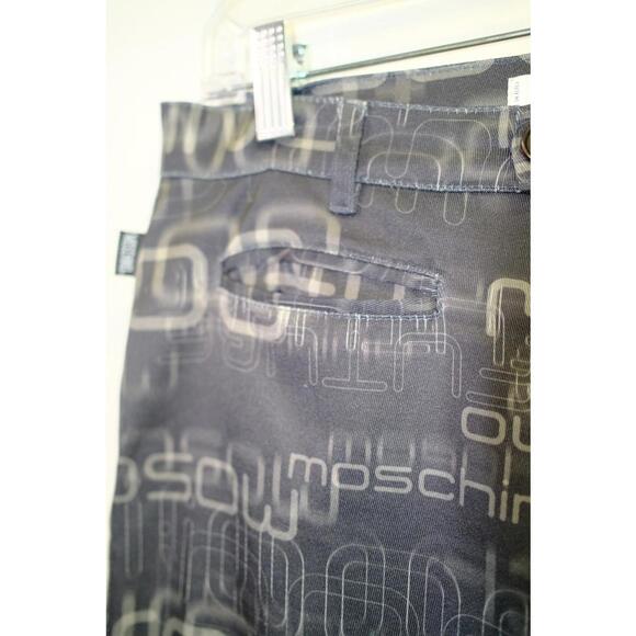 00's Moschino Jeans Text Script Straight-Leg-Pant - Picture 4 of 9